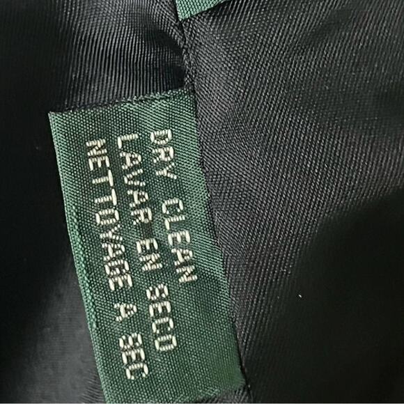 LAUREN RALPH LAUREN HOUNDSTOOTH ZIPPER FRONT JACKET BLAZER‎ SIZE 16 - Picture 6 of 11